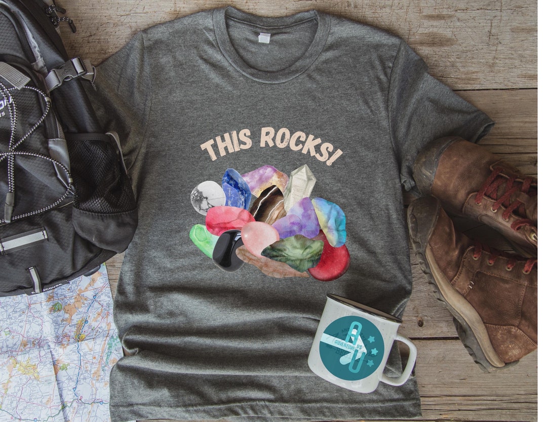 Rocks and Gems, Gemstones, Gemstones Shirt, Rock Hound Shirt, Geologist ...