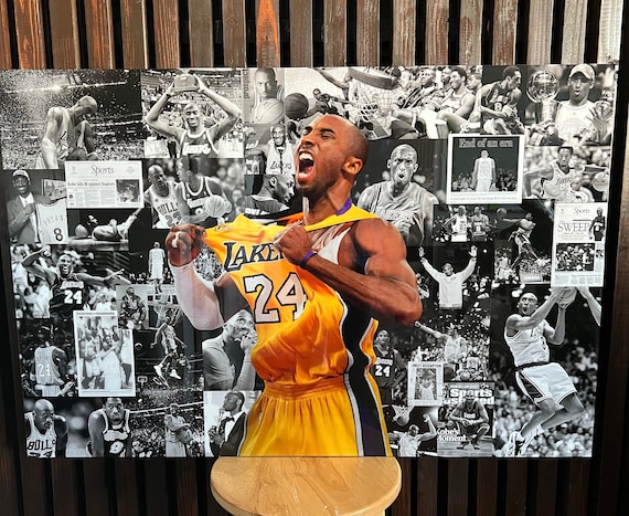 kobe holding trophy wallpaper Cheap Custom 