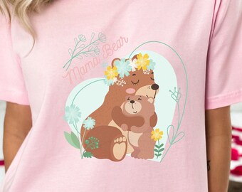 Mama Bear Shirt, Mothers Day Gift, Mama Bear Gift, Gift For Mom, Baby Shower Gifts, Cute Mama Bear Shirt, Mom Life, Mommy Birthday