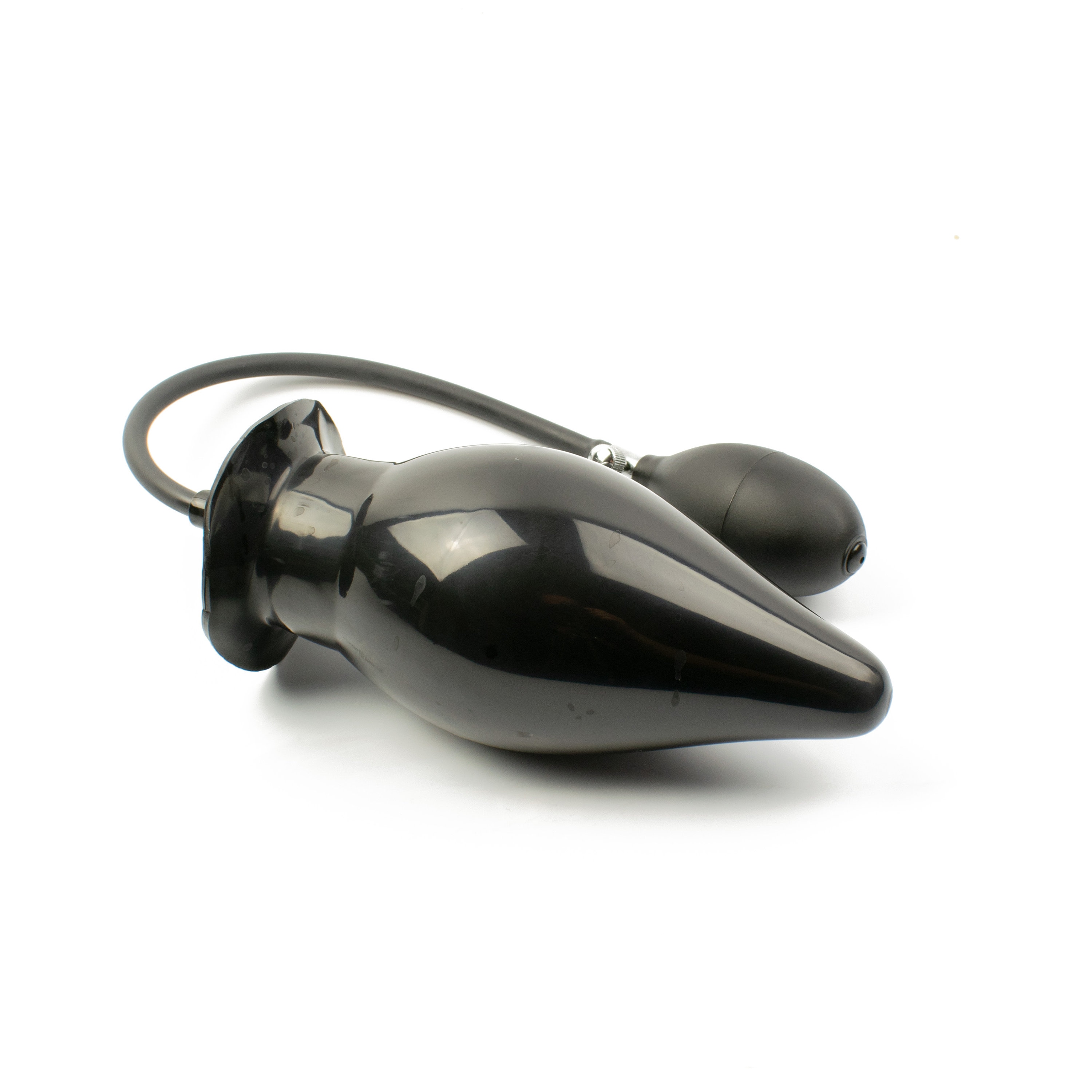 Rubberfashion Latex Butt Plug Aufblasbar XXL Aufblasbarer Analplug Mit ...