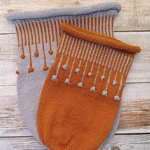 Knitting pattern - SACHA birth cocoon