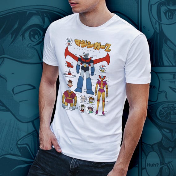 Mazinger Z Kit -455- T-shirt: Classic Anime Fanart Tee - Etsy