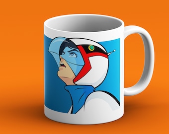 Ken Eagle Mug: Gatchaman Anime Ceramic Coffee Cup