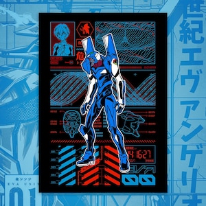 Eva Unit 00 Poster - Etsy