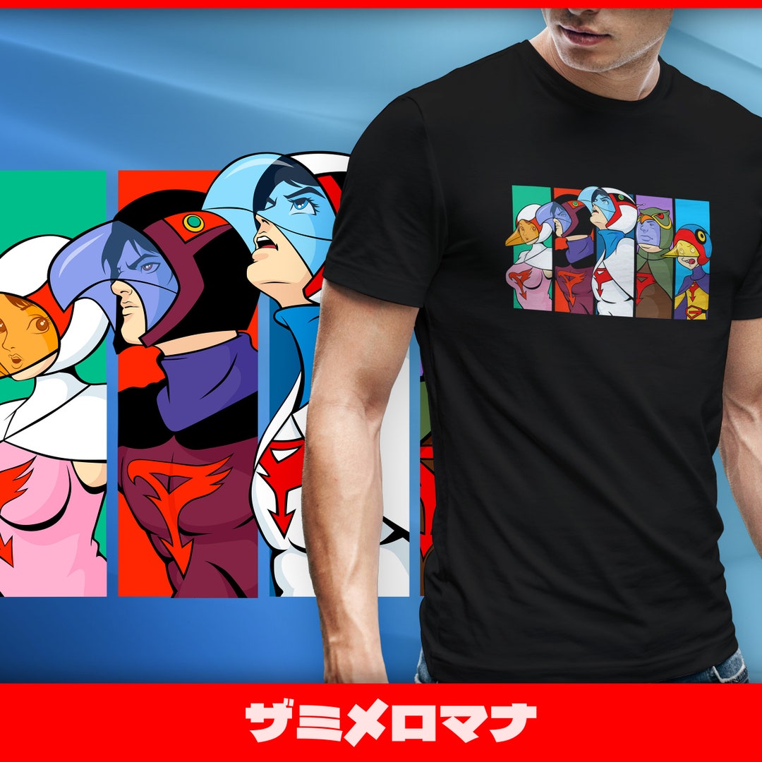 ★1011GALLERY★ Gatchaman Save Us TShirts White Gatchaman Save Us T-Shirts - White - obscura