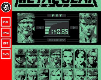 MGS-codec-SVG | Metal Gear-vectorbestand (eps, png, pdf)