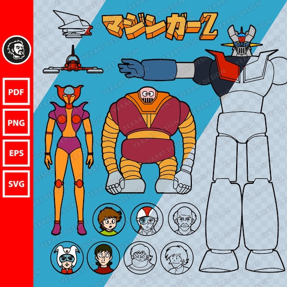 Mazinger Z &co Mazinger Svg, Vector File, Vector Mazinger Z, Mazinger Head Svg, 1970 Anime Svg, Mazinger Eps, Png, Svg, Digital Download - Etsy Mazinger Z &co Mazinger Svg, Vector File, Vector Mazinger Z, Mazinger Head Svg, 1970 Anime Svg, Mazinger Eps, Png, Svg, Digital Download - Etsy