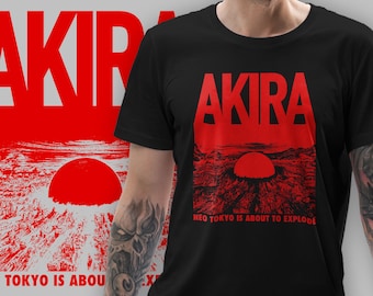 Tokyo Explode Akira Classic Anime Fanart Kaneda Neo Tee -211-