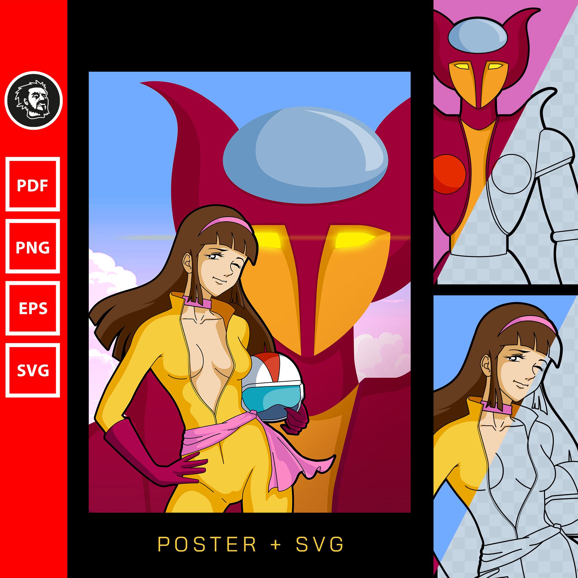 Sayaka Mazinger Svg, Vector File, Vector Mazinger Z, Sayaka Yumi Svg, 1970 Anime Svg, Mazinger Eps, Png, Svg, Pdf, Digital Download - Etsy Sayaka Mazinger Svg, Vector File, Vector Mazinger Z, Sayaka Yumi Svg, 1970 Anime Svg, Mazinger Eps, Png, Svg, Pdf, Digital Download - Etsy