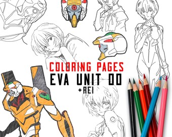 Eva 00 Digitale kleurplaten | evangelion, mecha, rei ayanami, schets