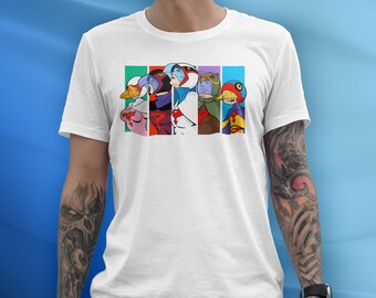 384 Gatchaman Five | Classic Anime Unisex Tshirt, Anime