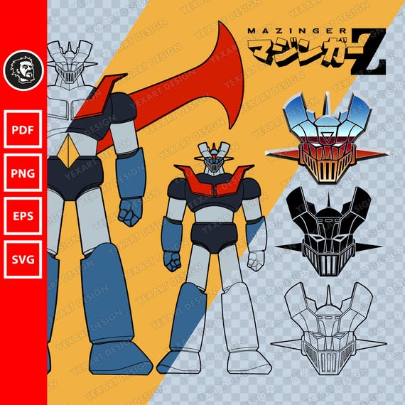 みっちーページ Mazinger Z | Mazinger Svg, Vector File, Vector Mazinger Z