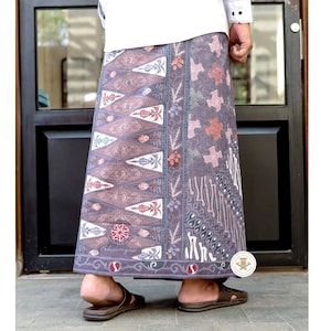 Sarong for Beach Unisex | Batik Sarong Liris Kembang Pattern