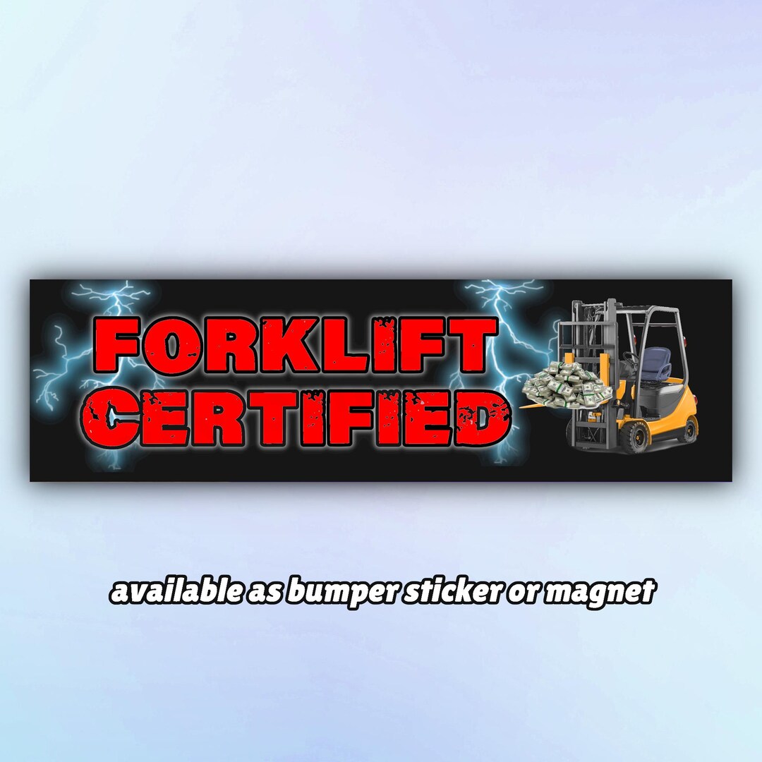 Funny Bumper Sticker or Car Magnet