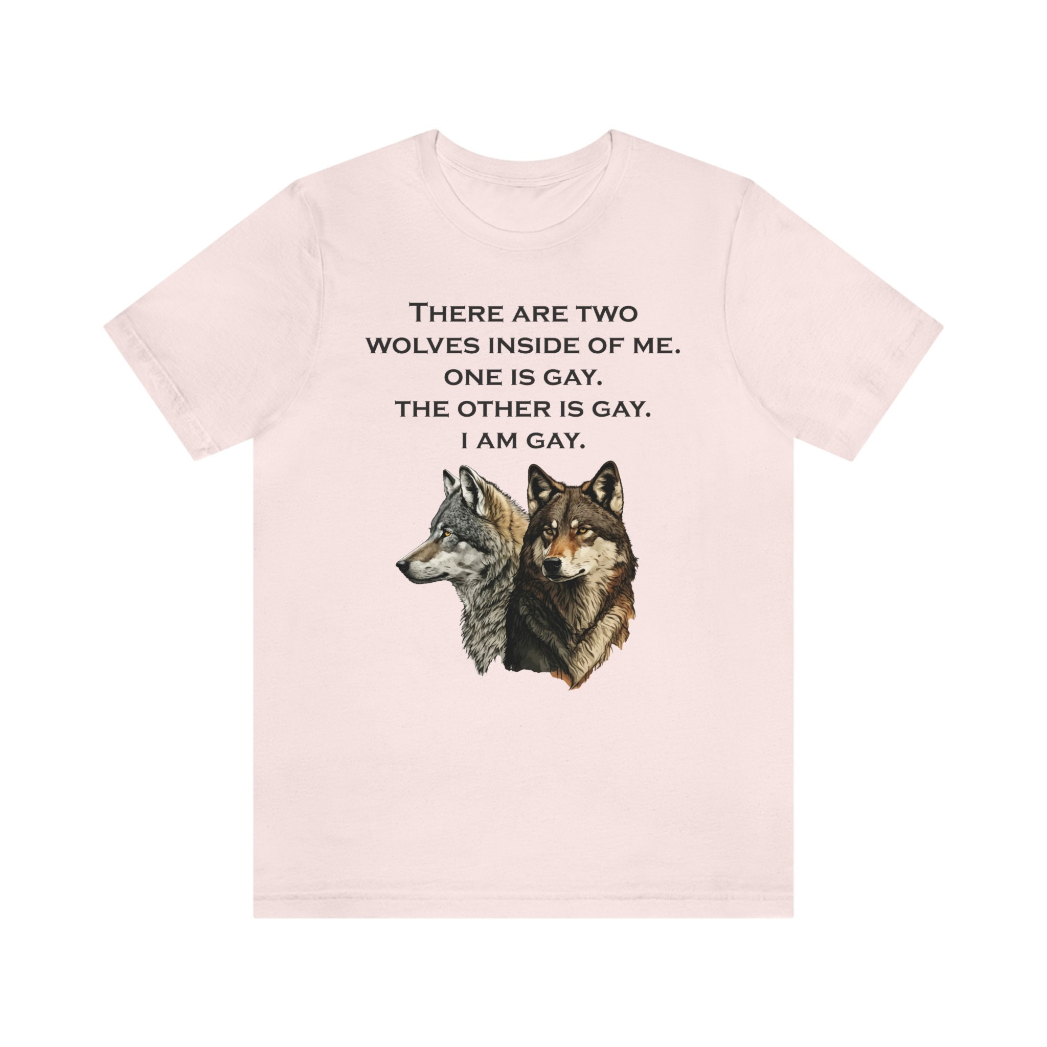 Wolf t top shirt meme