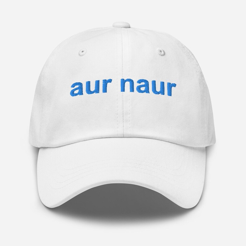 Embroidered Dad Hat "aur naur", Funny Hats, Meme Baseball Cap, Australia Hat