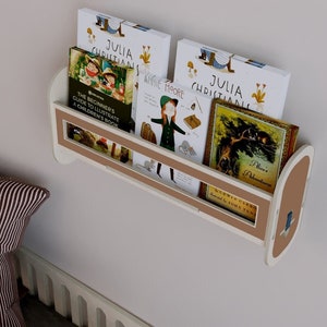 Children&#39;s Bookshelf, Nursery Shelves, Nursery Decor, Baby Room Shelves, Nursery Shelf, Kid&#39;s Bookshelf, Floating Shelves, Kid&#39;s Shelves,