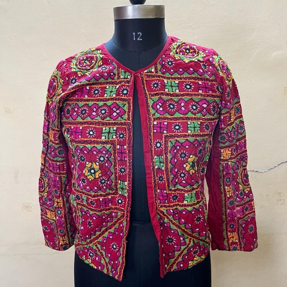 Banjara Rabari keriya Jacket,Gujarati zari Embroid