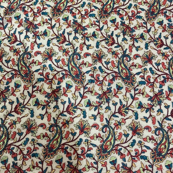 Vintage Pashmina Cashmere shawl, jamawar shawl, V… - image 9