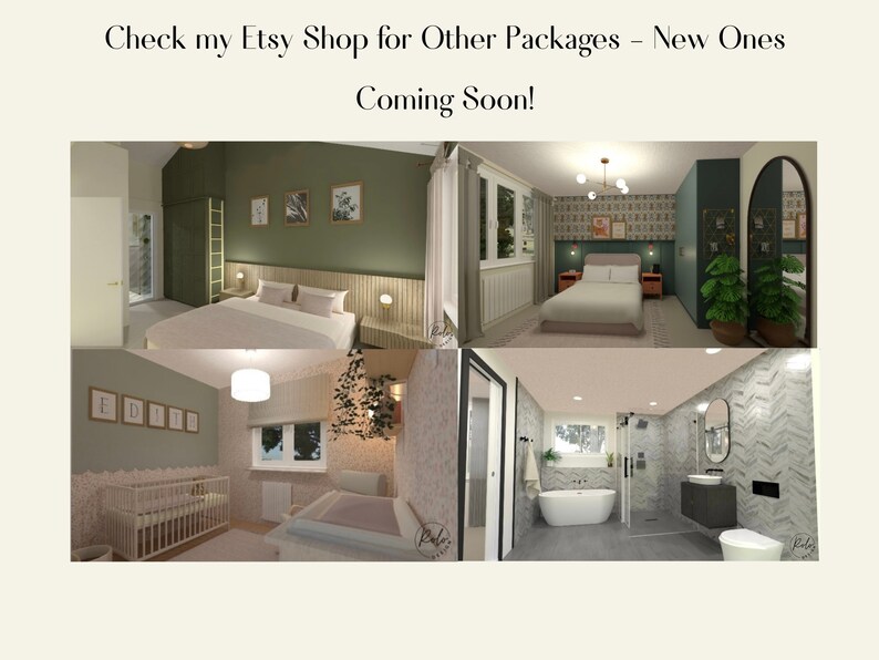Virtual Nursery Interior Design Package - Etsy