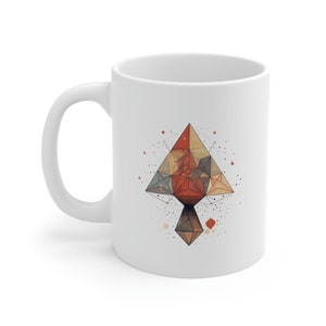 Custom Minimalistic Mushroom Mug 11oz Coffee Mug Tea Mug Nature Mug Floral Mug Aesthetic