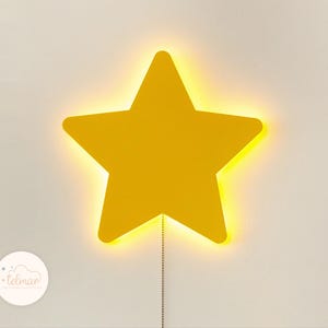 Star Planet Cloud Night Light Set – Kids LED Wall Lamp, Nursery Decor Gift image 4
