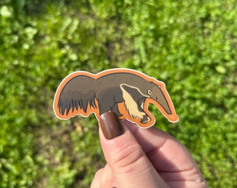 Anteater (Giant Anteater) Waterproof Sticker