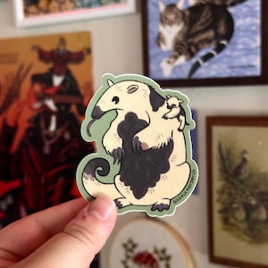 Waterdichte sticker miereneter (tamandua)