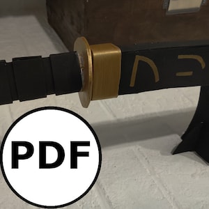 Samurai Sword foam templates (holder included)