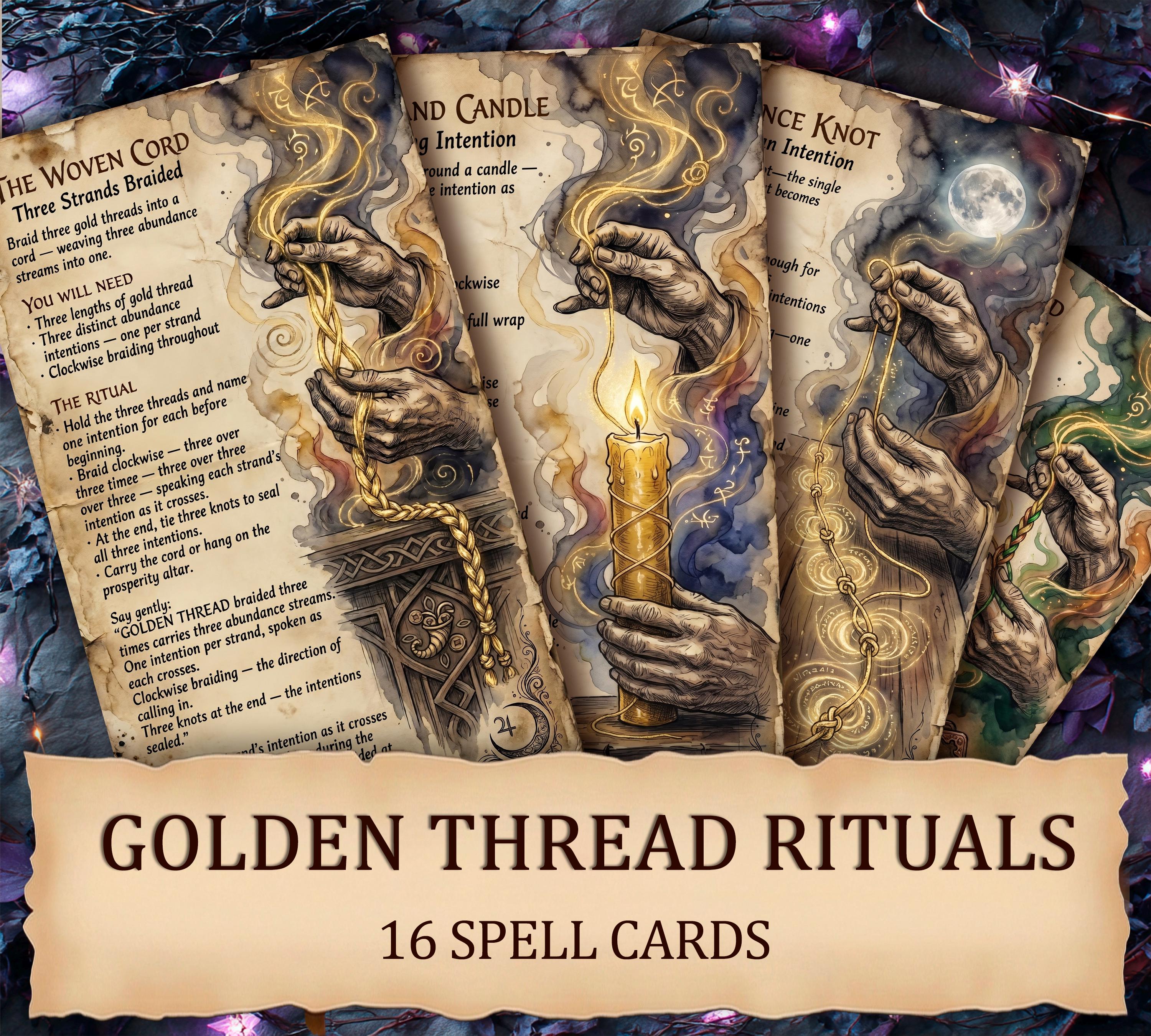 Golden Threads - Etsy