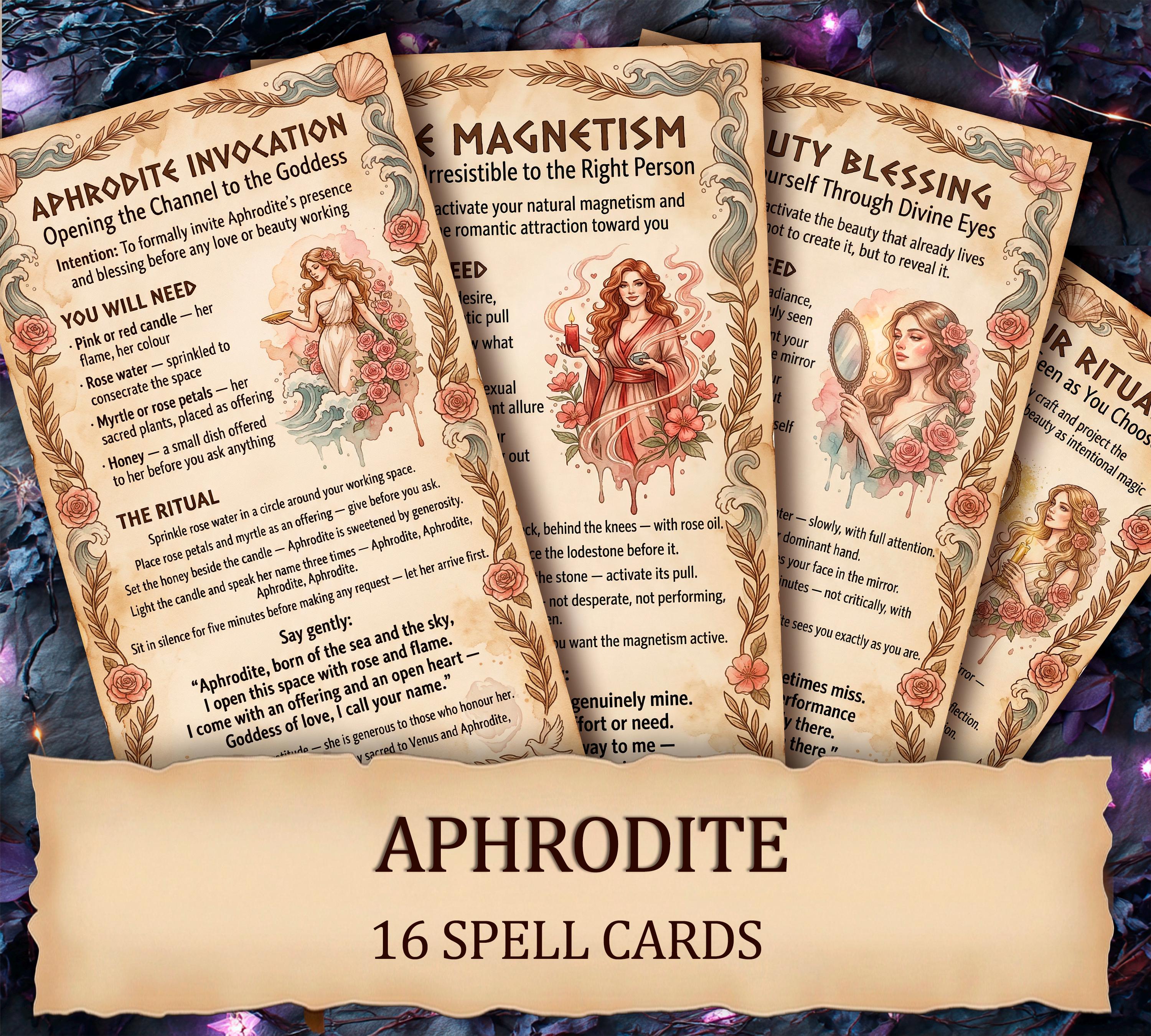 Aphrodite oracle cards - Etsy 日本