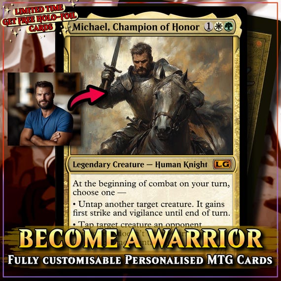 Personalized MTG Card Custom Magic the Gathering Handmade Card 2.5x3.5" Father's Day Gift Couple Anniversary Brother Friend Familly Dad 9/18 - Etsy Personalized MTG Card Custom Magic the Gathering Handmade Card 2.5x3.5" Father's Day Gift Couple Anniversary Brother Friend Familly Dad 9/18 - Etsy