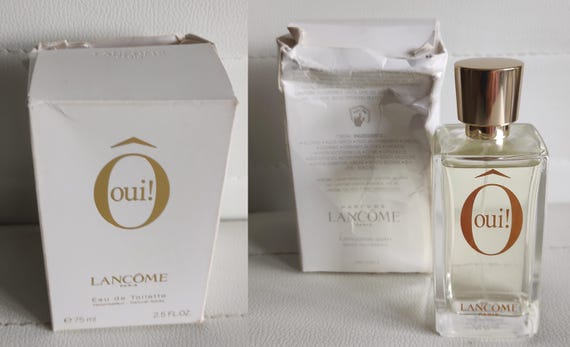 O Oui! ランコム オードトワレ 75ml EDT スプレー ヴィンテージ 非常に 