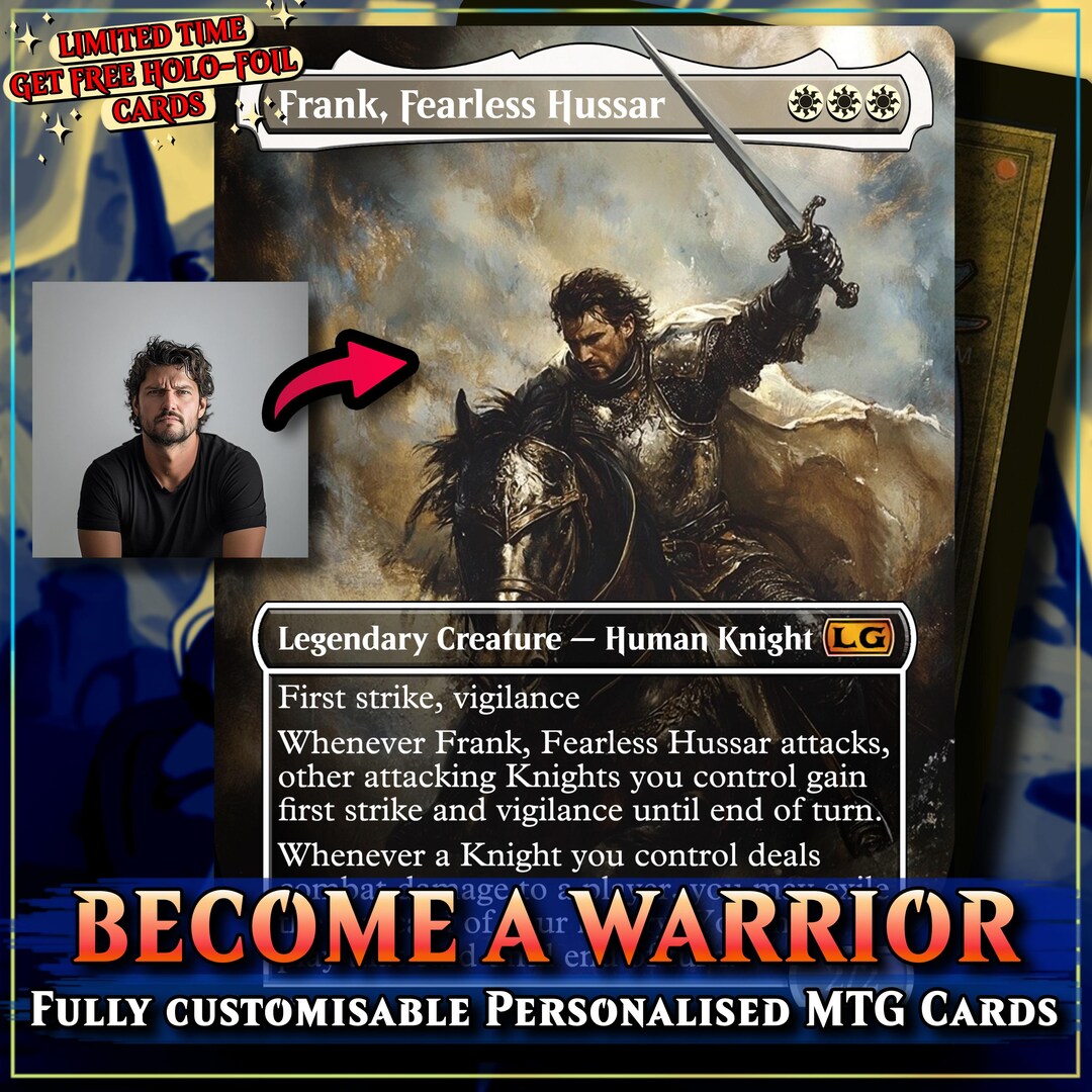 personalised mtg card Custom Metal Personalized Magic Card Design on Brushed Aluminum Create Your Own Unique Collectible Gift (Artifact) : Toys & Games Home - Mtgcardsmith Order Print