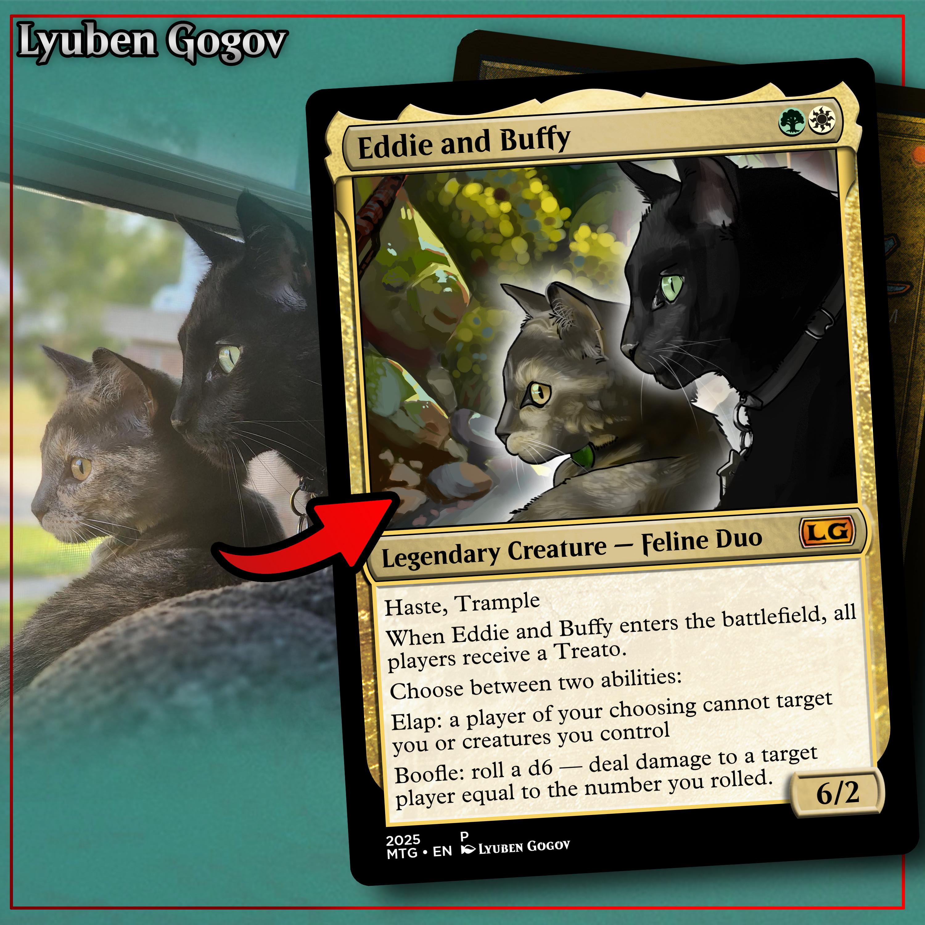 マジック・ザ・ギャザリング カスタム MTG 18 x パーソナライズされた 