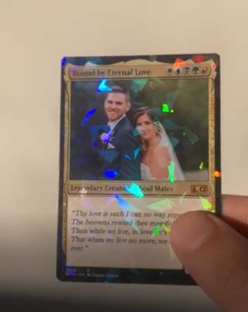 Custom Magic the Gathering MTG Personalized Handmade Card 2.5x3.5 ...