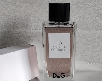 Dolce  Gabbana Anthology La Roue de La Fortune N 10 D&G perfume for women 3.4 fl.oz/ 100 ml, Discontinued Vintage Rarity Perfume, Gift Idea