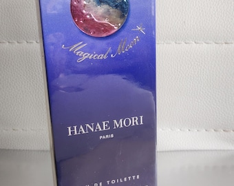 Hanae Mori Magical Moon Perfume by Hanae Mori Eau de Toilette EDT 50ml / 1.7 fl.oz  Rare Rarity! Discontinued Perfume, New in sealed box