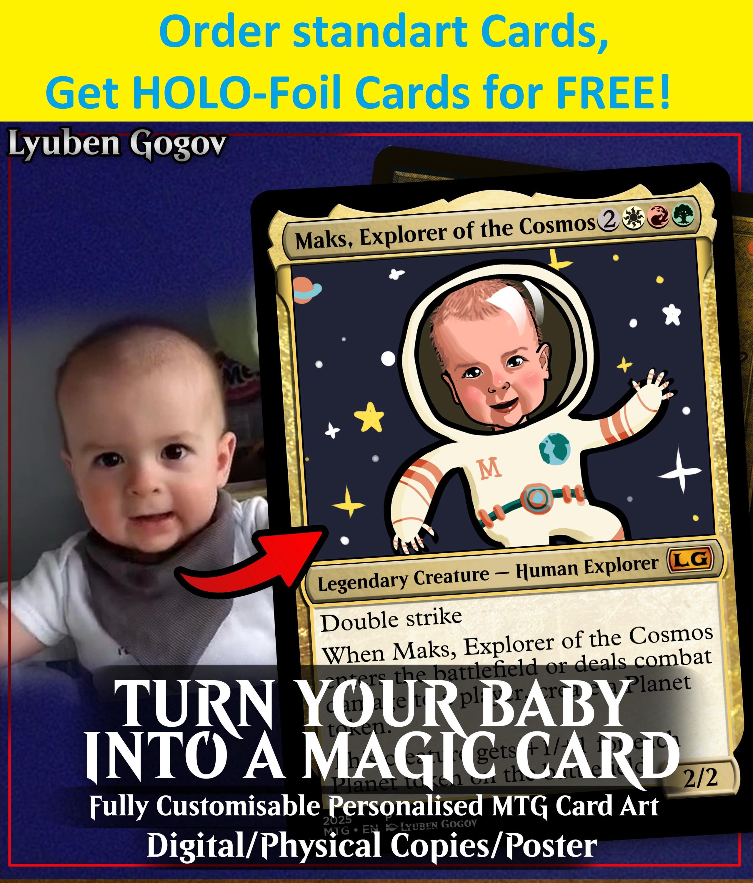 MTG Giant Card POSTER Print Custom Cards Magic the Gathering Illustration Art, Commission 27x38" 35x49" Birthday Pets Familly Gift Idea - Etsy MTG Giant Card POSTER Print Custom Cards Magic the Gathering Illustration Art, Commission 27x38" 35x49" Birthday Pets Familly Gift Idea - Etsy