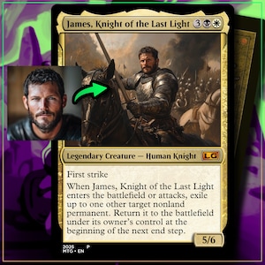 Custom Magic The Gathering MTG Personalisierte handgemachte Karte 2,5x3,5 "Vatertag Geschenk Paare Jahrestag Bruder Freund Familie Vater 9 18st."