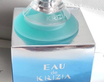 Eau de Krizia di Krizia, Eau de Toilette (2002) per la donna Rarity! Profumo per donna fuori produzione, nuovo, scegli 50 ml o 75 ml