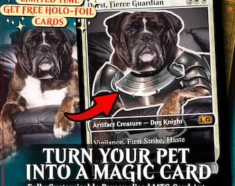 カスタムMTG 18枚 パーソナライズされた手作りカード マジック：ザ・ギャザリング 2.5x3.5インチ イラスト アート依頼 バレンタインデー 記念日 ペット 家族