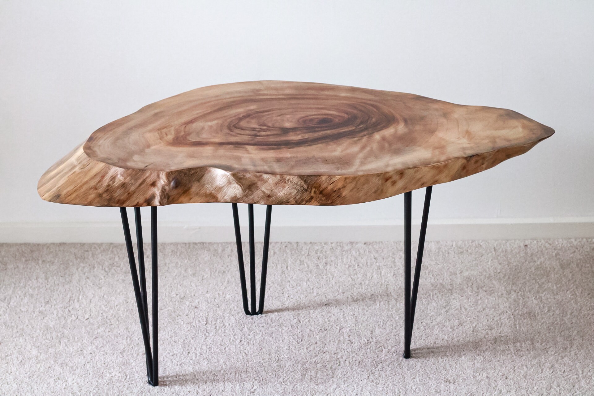 Live Edge Coffee Table Etsy