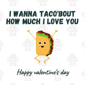 Valentine's Day Card for Taco Lovers image 3