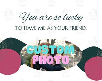 CUSTOMIZE your Valentine's Day Card to your bestie or friend ++ DIGITAL DOWNLOAD ++