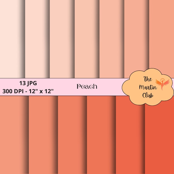 Pink Peach - Etsy
