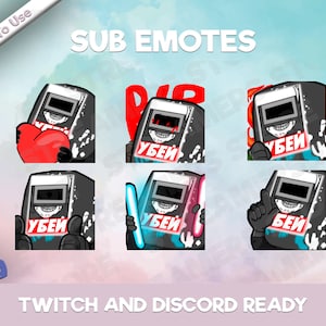 Escape From Tarkov Tagilla Helmet Emote Set - Twitch Emote - YouTube Emote - Discord Emote - Streamer Emote - Community Emote