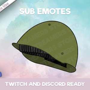Tarkov SSH Helmet Emote - Tarkov Twitch Emote - YouTube Emote - Discord Emote -Streamer Emote - Community Emote