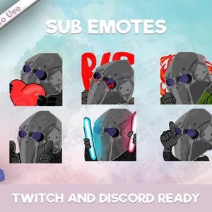 Escape From Tarkov DevTac Robin Ballistic Helmet Emote Set - Twitch Emote - YouTube Emote - Discord Emote - Streamer Emote - Community Emote