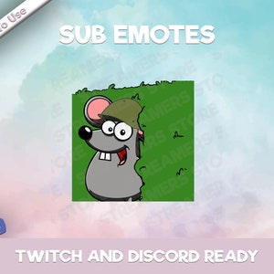 Animated Escape From Tarkov Rat Emote - Escape From Tarkov Twitch Emote - YouTube Emote - Discord Emote -Streamer Emote - Community Emote